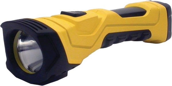 Dorcy 414750 5 Hour 180 Lumens LED Cyber Light Flashlight, Yellow/Black