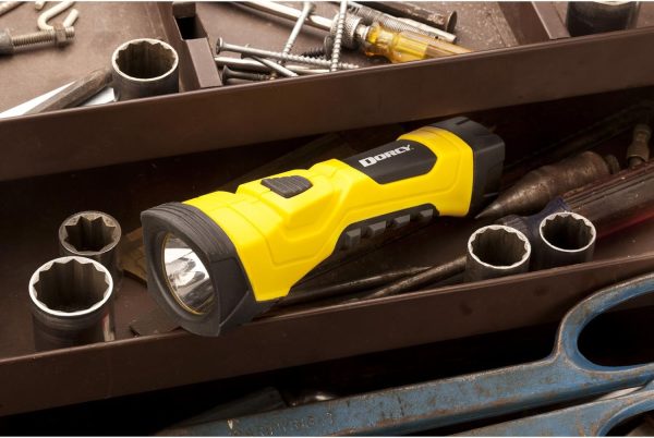 Dorcy 414750 5 Hour 180 Lumens LED Cyber Light Flashlight, Yellow/Black - Image 2