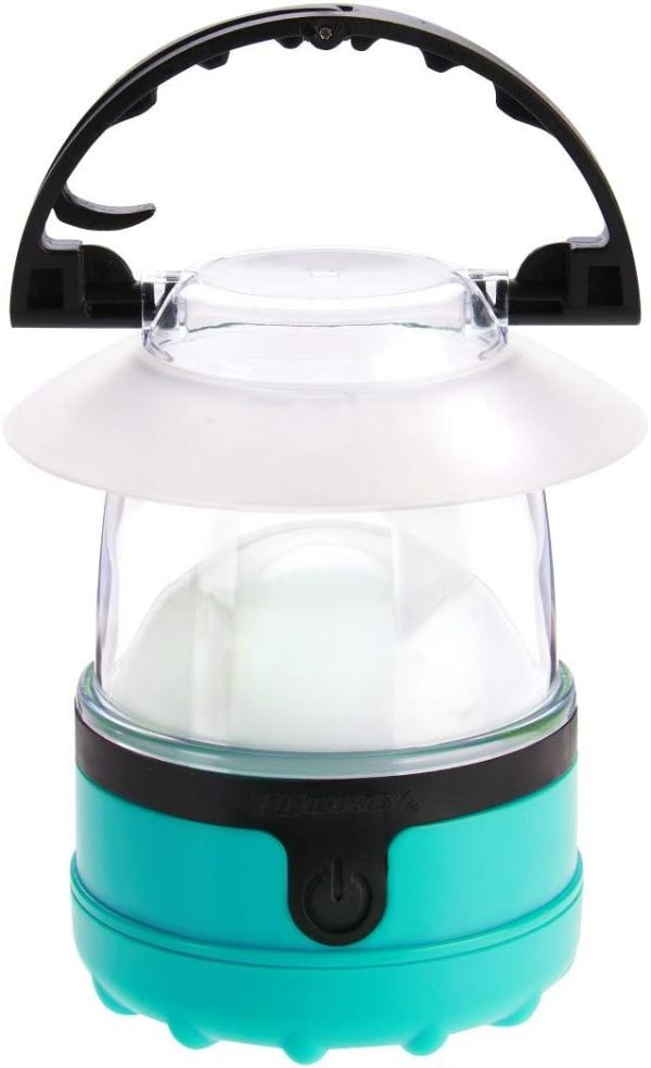Dorcy 41-3019 4 LED Mini Lantern with Hanging Hooks and Batteries, Assorted Colors, clear (Pack of 3), Green - Image 4
