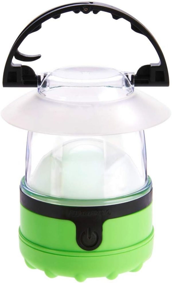 Dorcy 41-3019 4 LED Mini Lantern with Hanging Hooks and Batteries, Assorted Colors, clear (Pack of 3), Green - Image 5
