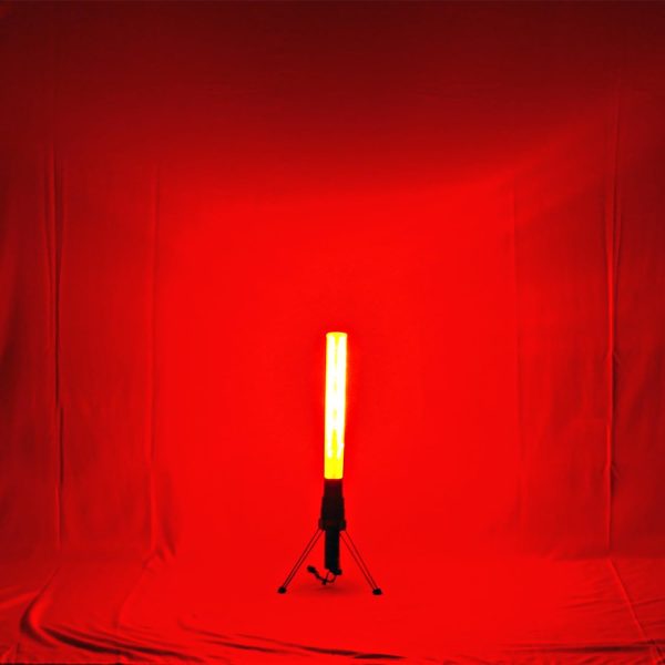 Dorcy 20-Lumen 12-Inch LED Signal Wand Flashlight with Wrist Strap Lanyard, Orange (41-1061), Reds - Image 5