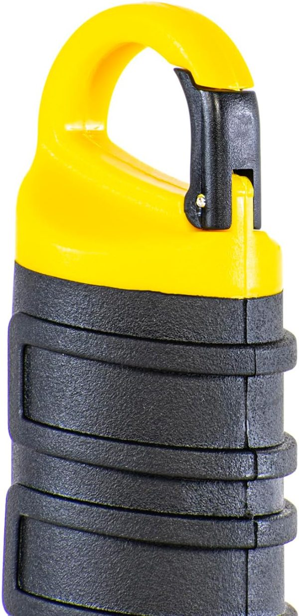 Dorcy 150 Lumen Floating Water Resistant LED Flashlight with Carabineer Clip, Yellow (41-2510) - Image 3