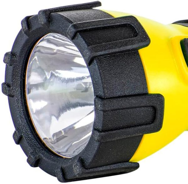 Dorcy 150 Lumen Floating Water Resistant LED Flashlight with Carabineer Clip, Yellow (41-2510) - Image 5